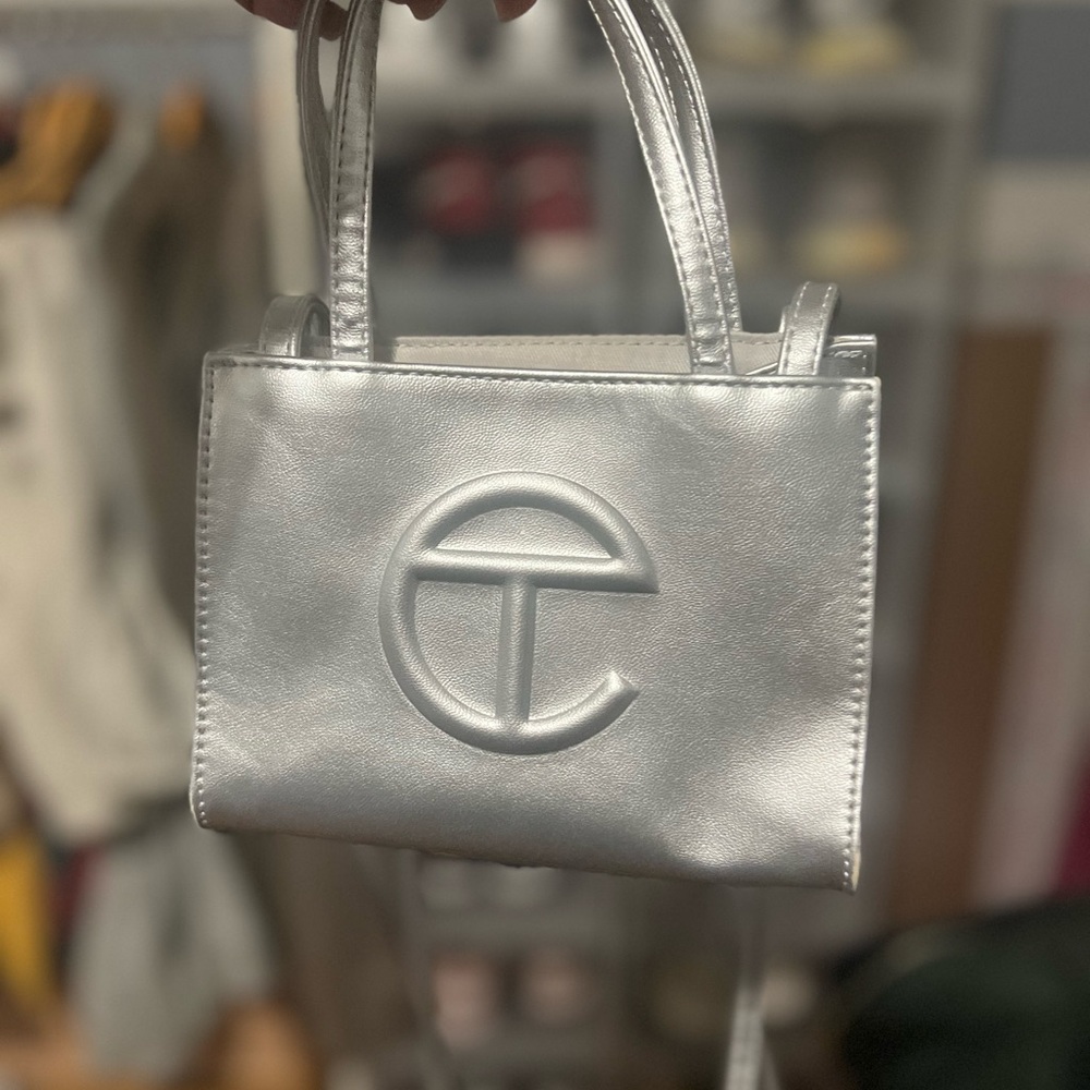 Telfar Silver Small